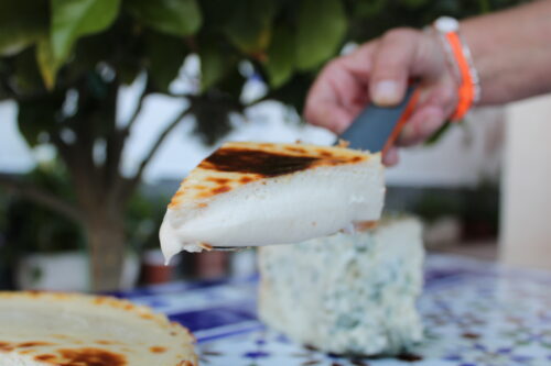 Tarta cheesecake queso payoyo