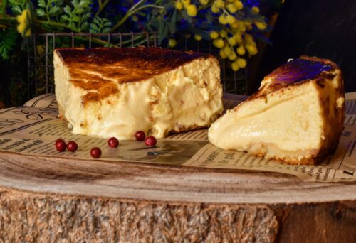 Tarta cheesecake clásica