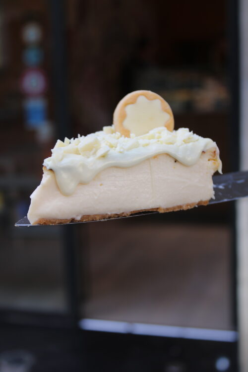 Cheesecake de galletas Príncipe y chocolate blanco - Imagen 2